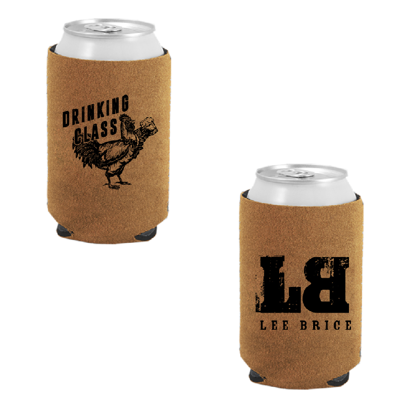Lee Brice Suede Can Coolie