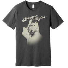 Load image into Gallery viewer, Morgan Myles Deep Heather Photo Tee
