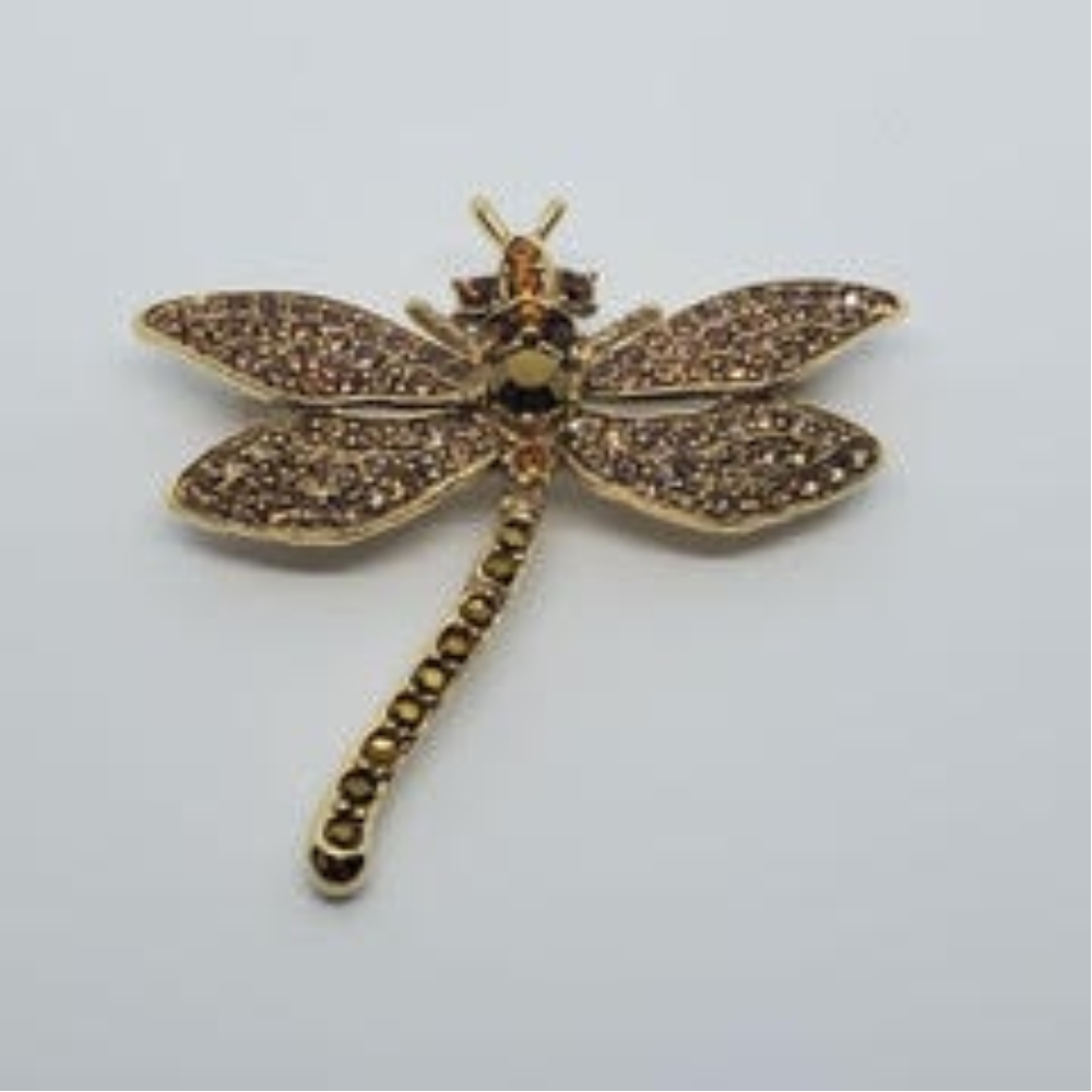 Marie Osmond Dragonfly Stone Pin