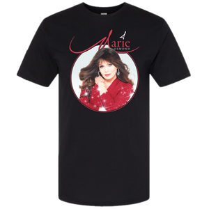 Marie Osmond in Red Photo Tee