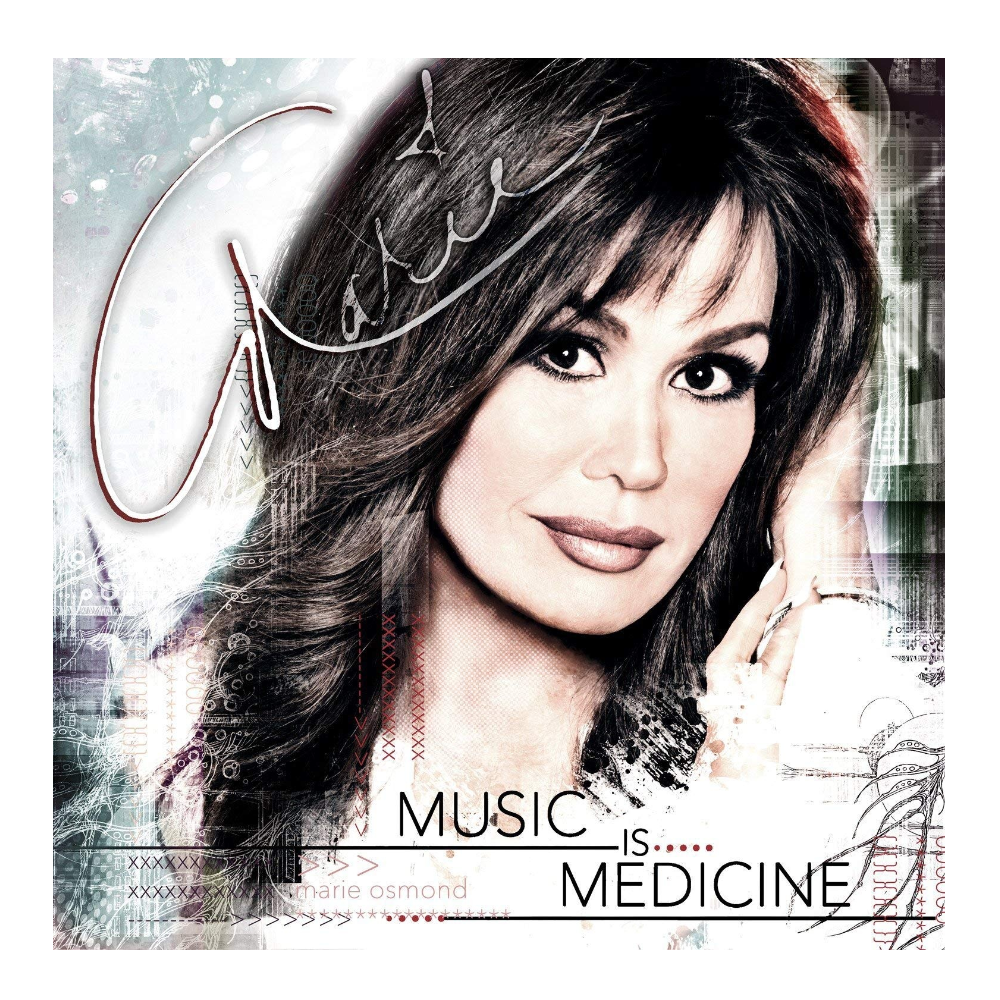 Marie Osmond Signed Music Is Medicine CD