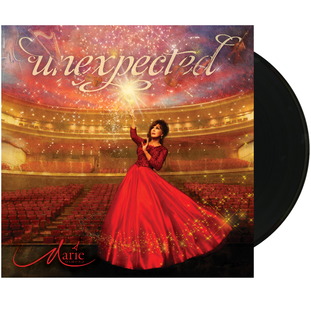 Marie Osmond SIGNED Vinyl- Unexpected