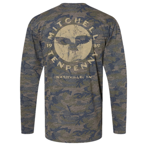 Mitchell Tenpenny Long Sleeve Vintage Camo Tee