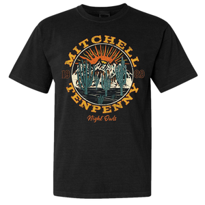 Mitchell Tenpenny Black Night Owl Tee