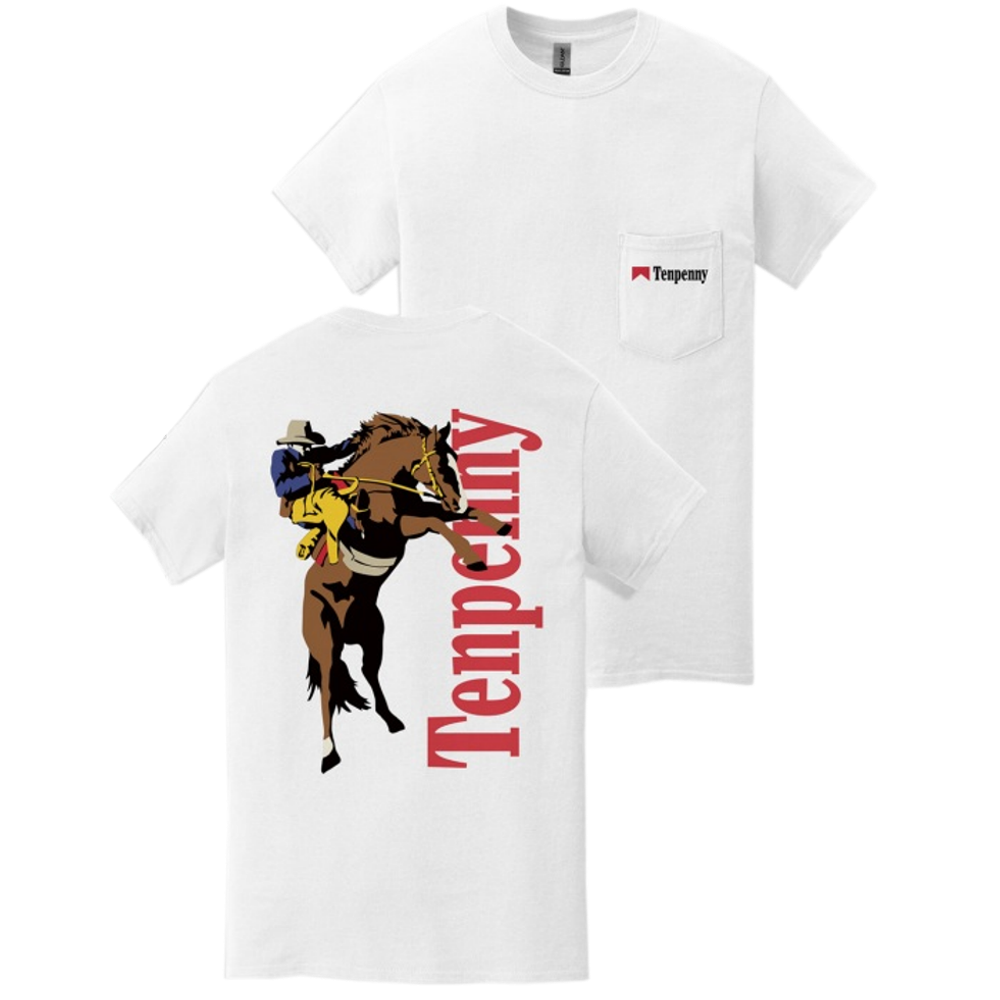 Mitchell Tenpenny White Pocket Tee