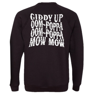 Oak Ridge Boys Black Christmas Sweatshirt