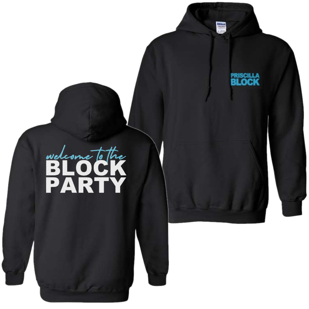 Priscilla Block Black Pullover OG Hoodie