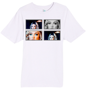 Priscilla Block White 4 Photo Tee