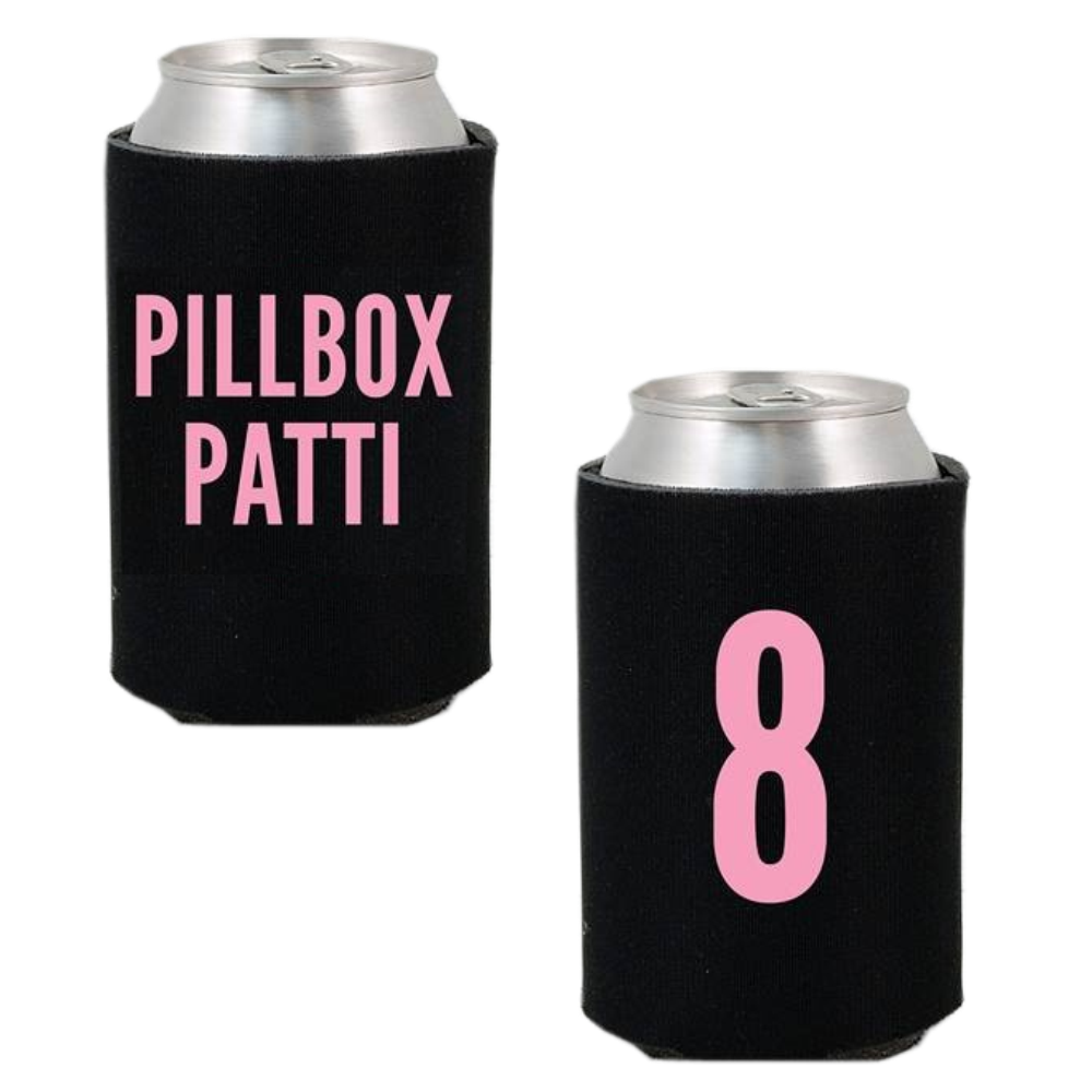 Pillbox Pattie Black Coolie