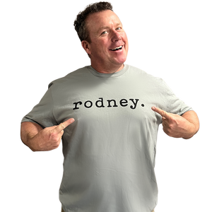 Rodney Carrington Grey Type Tee
