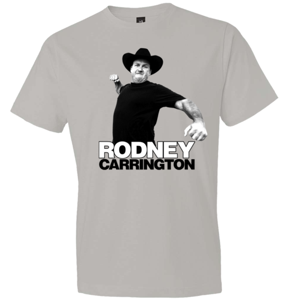 Rodney Carrington Grey Photo Punch Tee