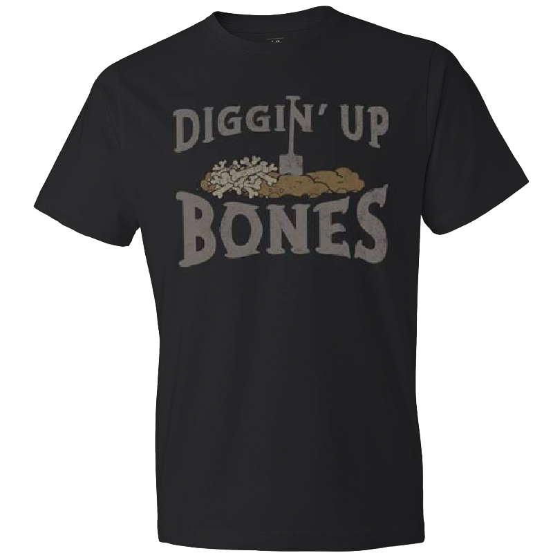 Randy Travis Black Diggin' Up Bones Tee