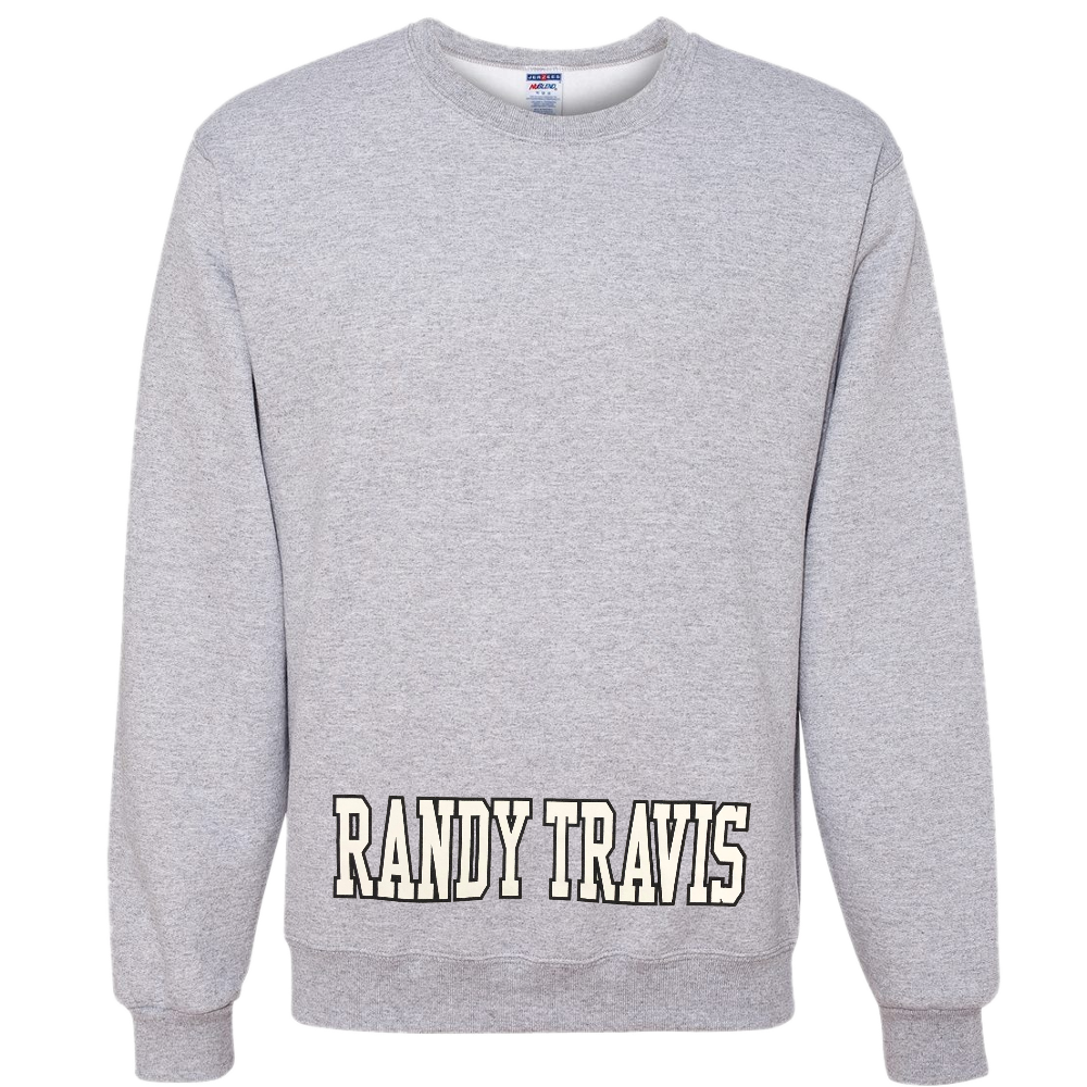 Randy Travis Ash Crew Neck Sweatshirt