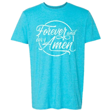 Load image into Gallery viewer, Randy Travis Caribbean Blue Forever Amen Tee
