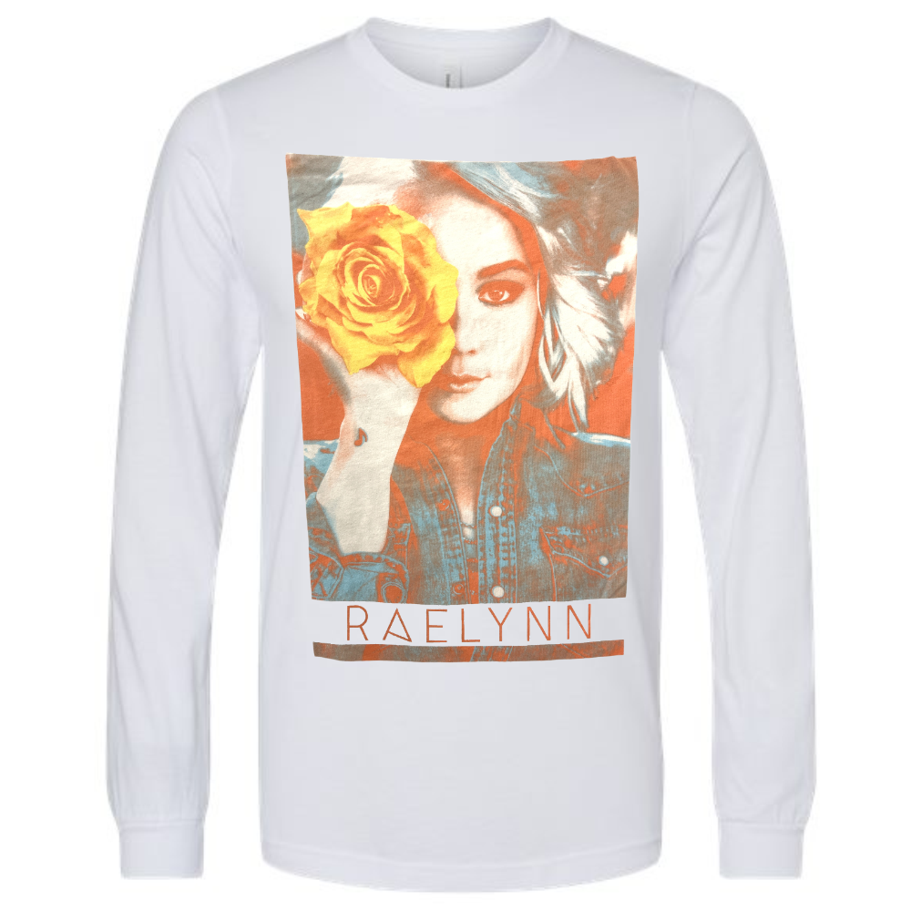 RaeLynn 2019 Long Sleeve White Tee