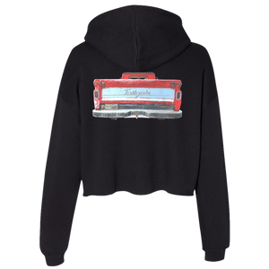 RaeLynn Black Crop Hoodie