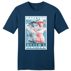 RaeLynn I Love My Hometown Blue Tee