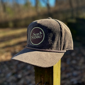 Sean Stemaly Taupe Corduroy Hat