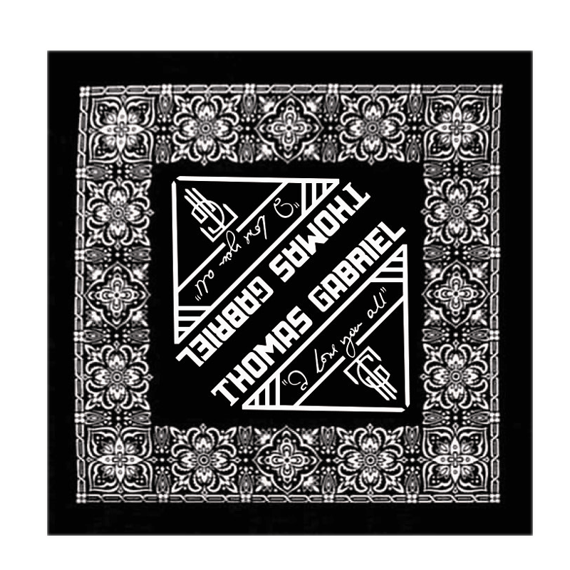 Thomas Gabriel Black Bandana