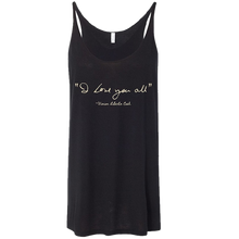 Load image into Gallery viewer, Thomas Gabriel I Love You All Black Tank
