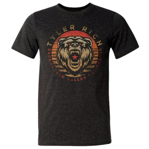 Tyler Rich Dark Heather Bear Tee