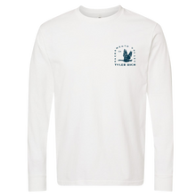 Load image into Gallery viewer, Tyler Rich Long Sleeve White Tee
