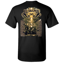 Load image into Gallery viewer, Alabama 50th Anniversary Black Tee
