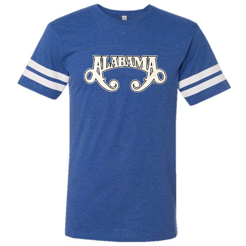 Alabama Vintage Royal and White 50th Jersey