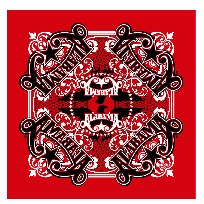 Alabama Red Bandana