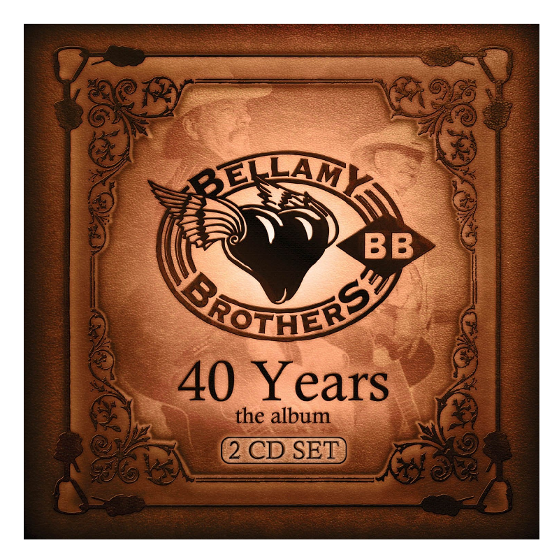 Bellamy Brothers 2 Disc CD Set- 40 Years: The Album