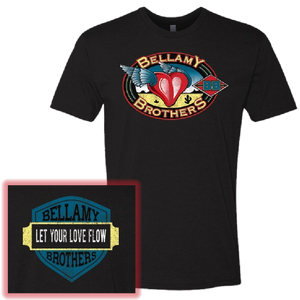 Bellamy Brothers Black Logo Tee