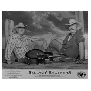 Bellamy Brother Black and White 8x10