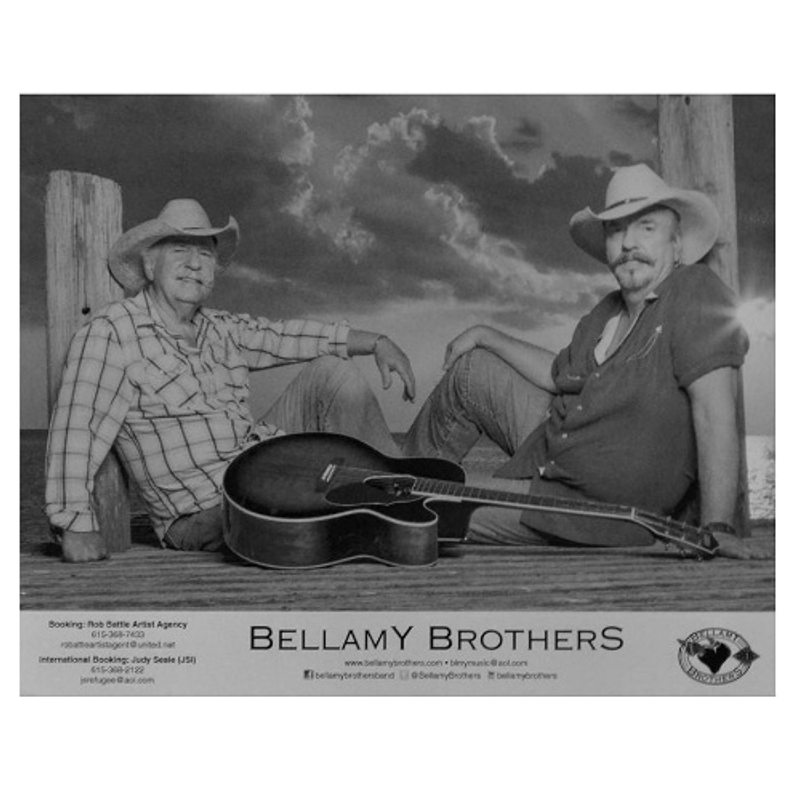 Bellamy Brother Black and White 8x10