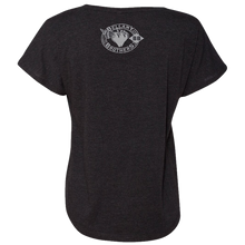 Load image into Gallery viewer, Bellamy Brothers Ladies Vintage Black Dolman Top
