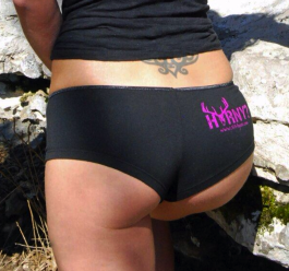 HOA Ladies Black Boyshorts
