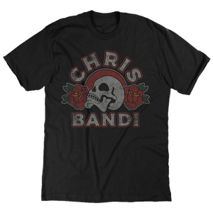 Chris Bandi Black Skull Tee