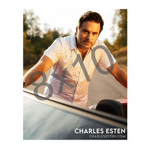 Charles Esten 8x10- White Shirt