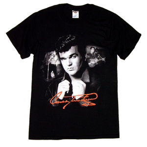 Conway Twitty Photo Black Tee