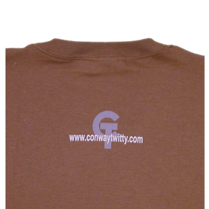 Conway Twitty Chestnut Brown Musical Tee