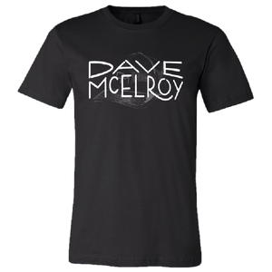 Dave McElroy Unisex Black Live Life Tee