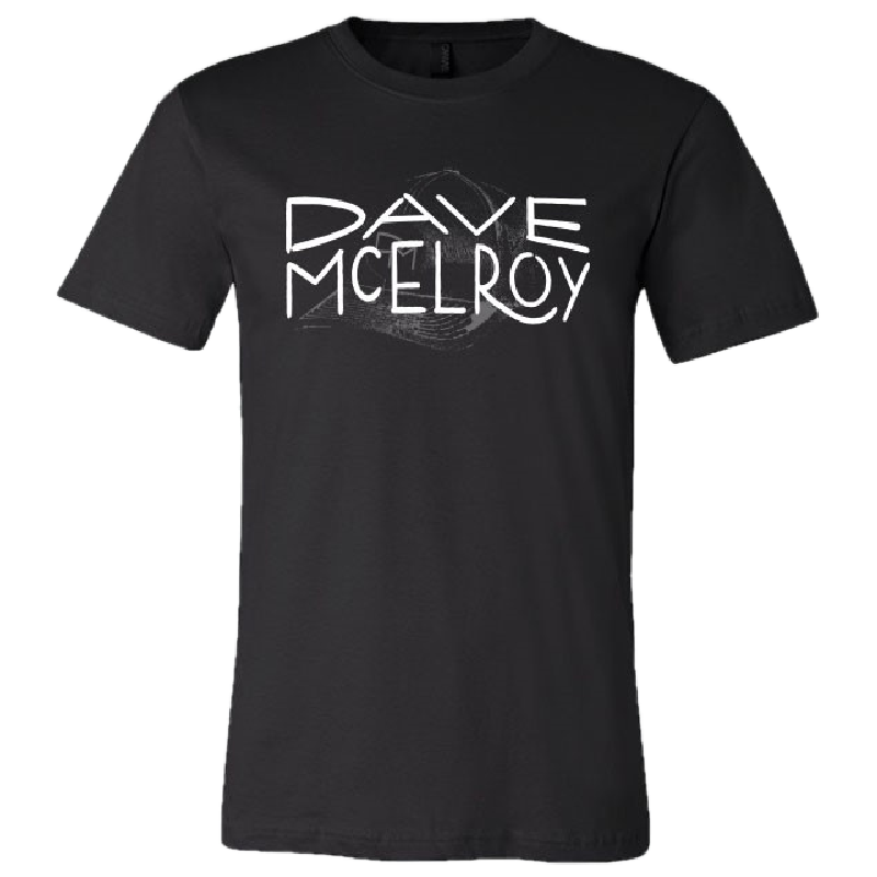 Dave McElroy Unisex Black Live Life Tee
