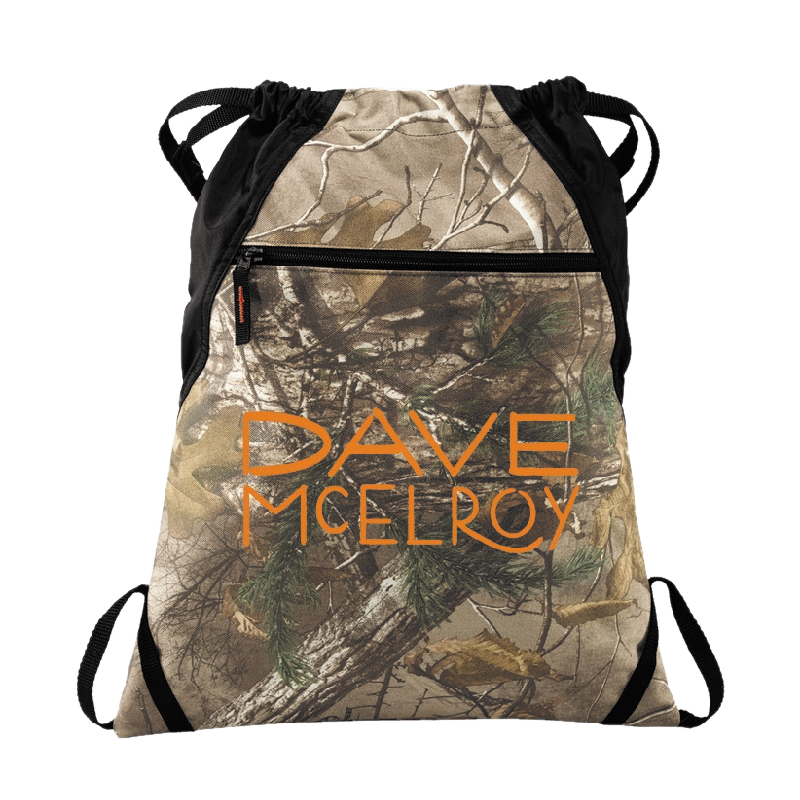 Dave McElroy Camo Cinch Pack