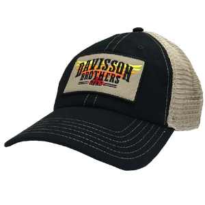 Davisson Brothers Band Black and Khaki Ballcap