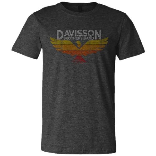 Davisson Brothers Band Unisex Dark Grey Heather Tee