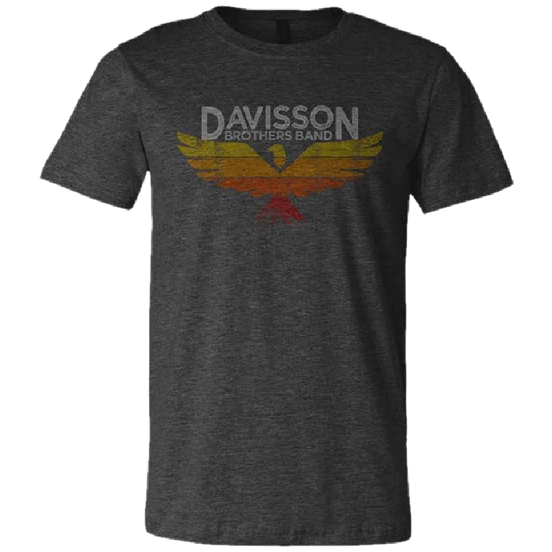 Davisson Brothers Band Unisex Dark Grey Heather Tee