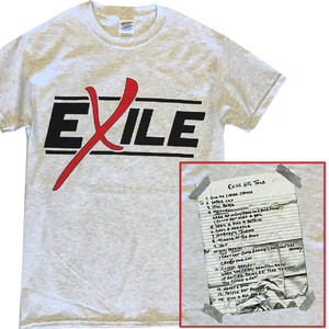Exile Ash Set List Tee