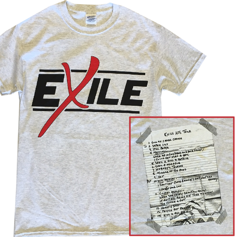Exile Ash Set List Tee