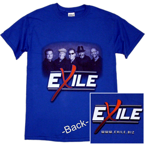 Exile Royal Blue Photo Tee