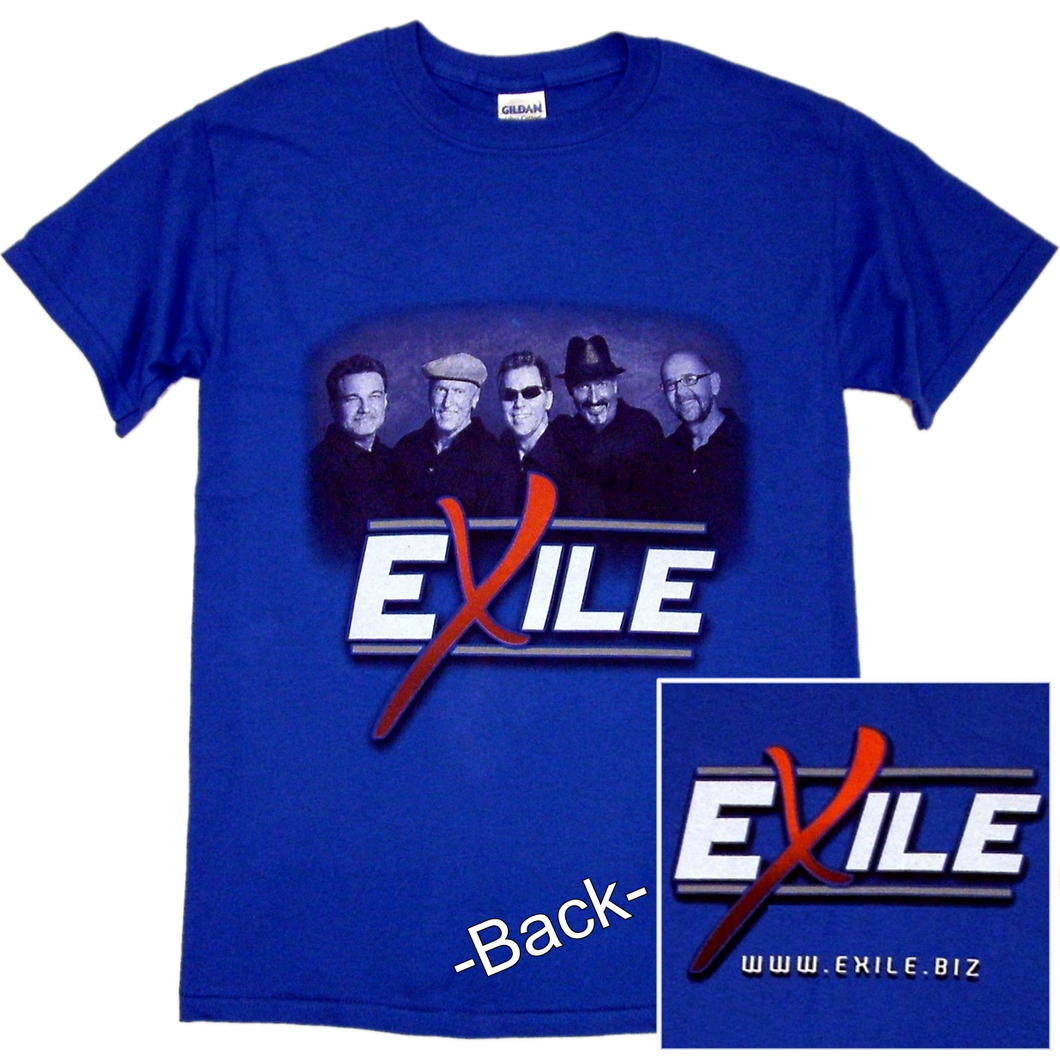 Exile Royal Blue Photo Tee