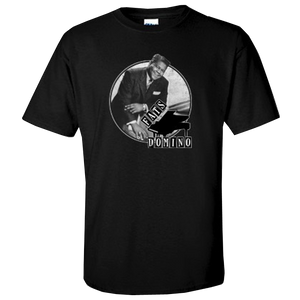 Fats Domino Black Photo Tee